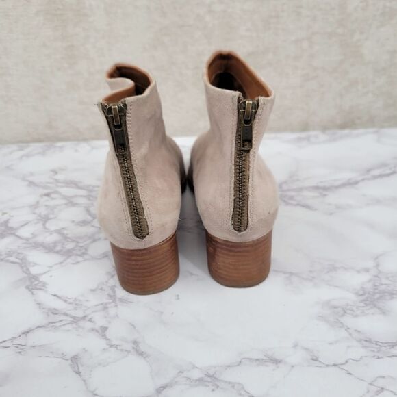 Seychelles Leather Floodplain Sand Suede Leather Ankle Booties Women's Size 8 - Picture 5 of 16